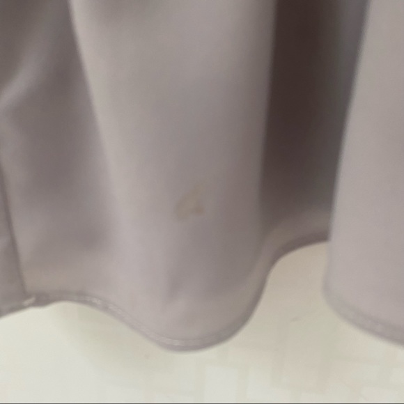 Marese French brand Girl’s Grey Pleated Chiffon with Butterfly Sleeves Dress - Picture 5 of 7